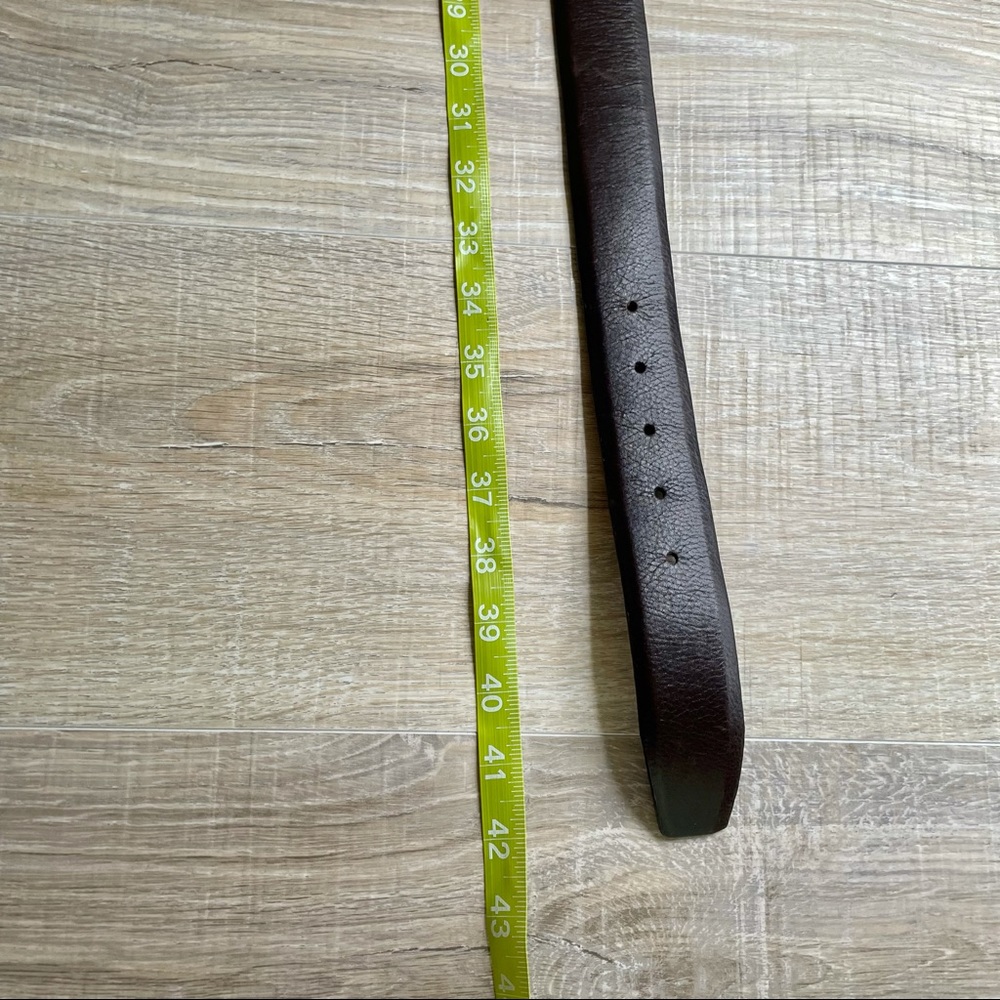 Rhinestone belt, real leather. Big buckle. - Picture 7 of 8